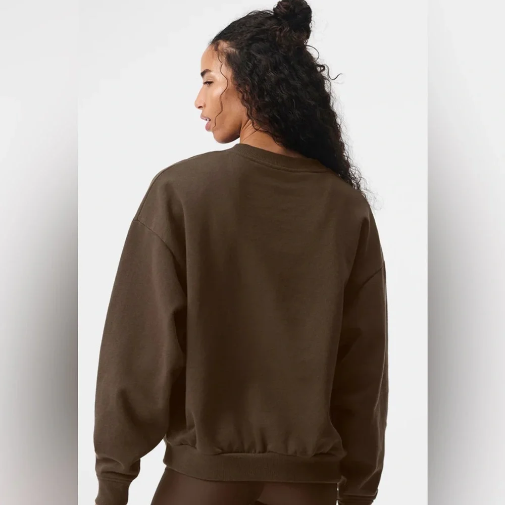 ALO Yoga Brown Women's Sweater - Picture 4 of 6